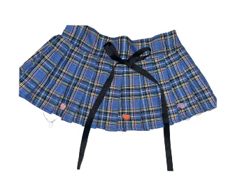 Goth Spit Valentines Day Candies Plaid Skirt