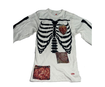 Goth Spit Supreme Patchwork Ribs&Guts T-shirt