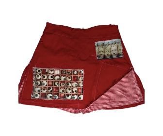 Goth Spit Weirdcore Patchwork Vintage Skirt