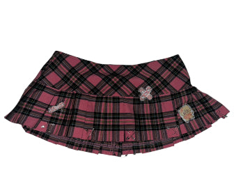Goth Spit HelloKitty Bandaid Miniskirt