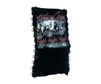 Goth Spit Handmade Black Motley Crue Girls Girls Girls Dress