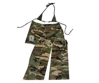 Goth Spit Patchwork Centipede Camo Set